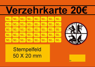 Verzehrkarte 20 EUR Feuerwehr